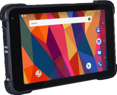 Tablette E8T Mediatek 8735A 1.45GHz Quad Core, Android 8.1, 2GoRAM, 32GoSSD, 4GLTE, GPS, BT, wifi,  option lecteur code barres 2D